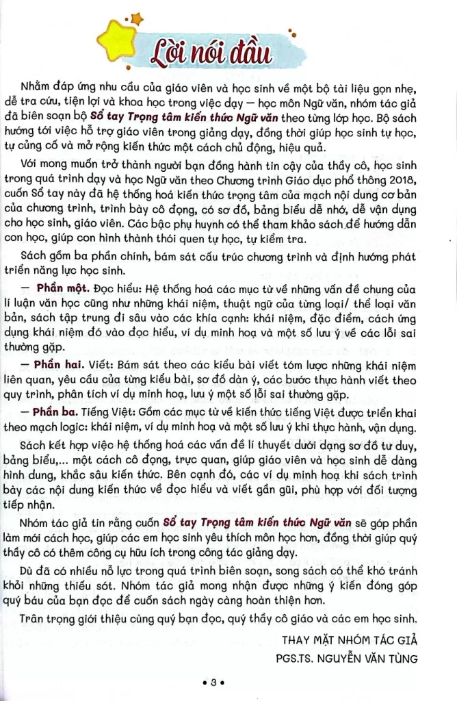 SỔ TAY TRỌNG TÂM KIẾN THỨC NGỮ VĂN LỚP 11